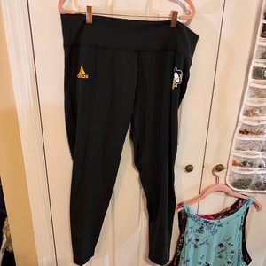 ❗️SOLD❗️NHL Adidas Pittsburgh Penguins Athletic Leggings